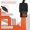 Black & Decker B+D 17Pc Tie Down Kit With Tow Strap/Cambuckle Straps/Premium Flat Bungees BDX1016 - alternate 3