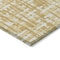 Homeroots 9' X 12' Gold Brown And Beige Abstract Washable Indoor Outdoor Area Rug 602501 - alternate 2