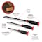 Performance Tool 3 pc. Pry Bar Set, Curved Blade, Capped Ends, 8 12 17.75 in. W3033 - alternate 3