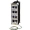 Tripp Lite 8-PORT METAL DIN-RAIL MOUNTING KEYSTONE PATCH PANEL W GROUNDING N063-008-ENC - alternate 4