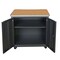 Regency Mesa Steel Mobile Locking Utility/Fax/Copy Table 30'' X 23.25'', Medium Oak 66746SCMO - alternate 2