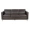 Osp Home Furnishings Pacific Sofa Couch, Espresso PAC53-V34 - alternate 2