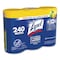 Lysol Disinfecting Wipes, 80 Wipe Canister, 7x8 in Wipes, Nonwoven Fiber, Lemon & Lime Blossom, PK6 REC 84251 - alternate 3