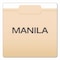 Pendaflex Reinforced Top Tab Manila File Folders, 1/3-Cut Tabs: Center Position, Letter Size, Manila, 100PK R752 1/3-2 - alternate 3