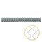 Wrightmaster 67.2 in. x 57 ft. 11 Gauge Reinforced Hot-Dip Galvanized Poultry Fencing ZOR-CP0017 - alternate 3