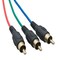 Sanoxy 15ft VGA HD15 Male to 3 RCA Male Video Cable, Black SNX-CBL-LDR-MO112-1115 - alternate 1