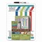 The Board Dudes Magnetic Dry-Erase Colors Chore Chart, 11 x 14 DFB55 - alternate 2