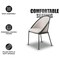 Leisuremod Urbane Collection Modern Dining Chair in Light Grey UC21LGR - alternate 4