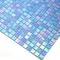 Apollo Tile Skosh 11.6inx11.6in Glossy Carolina Blue Glass Mosaic Wall and Floor Tile 18.69 sqft/case, 20PK APLNB88BL555A - alternate 3