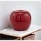 Homeroots 11" Red Aluminum Decorative Apple Tabletop Sculpture 354656 - alternate 2