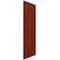 Ekena Millwork True Fit PVC Hastings Fixed Mount Shutters, Pepper Red, 12W x 42H, PR TFP001HS12X042MR - alternate 2