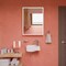 Alfi Brand ALFI brand ABC119 White 16" Small Wall Mounted Ceramic Sink with Faucet Hole ABC119 - alternate 2