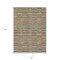 Homeroots 5' X 8' Orange Copper And Gray Striped Washable Indoor Outdoor Area Rug 587921 - alternate 3