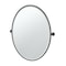 Gatco Reveal 33" Framed Oval Mirror, Matte Black 4669XFLG - alternate 1