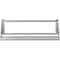 Amgood 42 in. Stainless Steel Tubular Glass Rack Shelf AMG WS-TGR-1842-Z - alternate 2