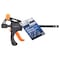 Vulcan Mini Bar Clamp, 4 in Max Opening Size, 1-1/2 in D Throat, Nylon Body JL-QBC-104 - alternate 2