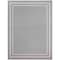 Homeroots 10' X 14' Gray And Ivory Indoor Outdoor Area Rug 545470 - alternate 1