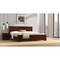 Homeroots Two Piece Brown Solid and Manufactured Wood Bedroom Set 569382 - alternate 2