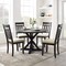 Crosley Hayden 5-Piece Round Dining Table Set For 4 KF13027SL - alternate 4