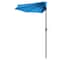 Villacera 9ft Half Umbrella, Blue 83-OUT5460 - alternate 1