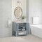 James Martin Vanities Breckenridge 30" Single Vanity, Serenity Blue, w/ 3 CM Siberian Silestone Top 330-V30-SRB-3SFR - alternate 3