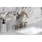 Kingston Brass Widespread Bathroom Faucet with Knurled Handle and Brass Pop-Up, Antique Brass FSC892KNLAB - alternate 2