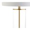 Jonathan Y Collins 29.25" Glass LED Table Lamp, Brass Gold JYL2005A - alternate 3