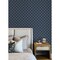 Chesapeake Surdiva Indigo Floral Fan Wallpaper 4148-27461 - alternate 2