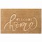 Gardenised Heavy Duty Coco Coir Doormat with Non Slip PVC Baking Embossed Design, Welcome Home QI004878 - alternate 1