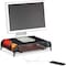 Safco Monitor Stand, Black, Includes USB Port 3230BL - alternate 1
