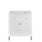 James Martin Vanities Chicago 30 in. Single Vanity, Glossy White, w/ 3 CM White Zeus Silestone Top 503-V30-GW-3WZ - alternate 3