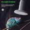 Simple Deluxe Ceramic Heat Emitter 100W Reptile Heat Lamp Bulb No Light Emitting Brooder Coop Heater for Amphibia PTBULBINVISIBLE100WHT - alternate 3