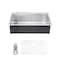 Vevor 25" Kitchen Sink Top Mount Single Bowl Drop-In Basin Stainless Steel Bar T252209RS0 - alternate 1