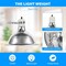 Simple Deluxe Clamp Light with 8.5 Inch Adjustable Aluminum Reflector, Suit for E26 Socket Max 150 Watt Lamp No HIWKLTCLAMPLIGHTMV2 - alternate 2