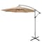 Villacera 10-Foot Offset Patio Umbrella, Beige 83-OUT5410 - alternate 1