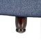 Niche Knight 28 in Large Round Pintucked Storage Ottoman with Lift off lid - Powder Blue N6270PB - alternate 2