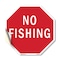 Signmission No Fishing, 10 Inch X 10 Inch, Vinyl Decal OC-D-10-80 - alternate 1