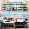 Wrightmaster 10.26 in HD Touch Screen Car Stereo, with CarPlay, Android Auto, FM radio, Black Built-in Clock ZR-Dial-black - alternate 2