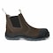 Handpoint 802 Mens 6 in Soft Toe Work Boots-Nubuck Leather Slip-On Safety Boots, KEVLAR, 10.5 COF802D-10.5 - alternate 2