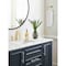 Amerock Glacio Clear/Golden Champagne Contemporary 5-7/16 in 138 mm Length Towel Ring BH36062CBBZ - alternate 2