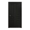 Sartodoors Sliding Closet Bi-fold Doors 84 x 84 inches, Ego 5012 Painted Black Oak, Sturdy Tracks Moldings Tr EGO5012BF-CHK-84x84 (2* 42x84) - alternate 1