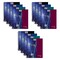 Roaring Spring Case of Genesis WB 3 Subject 1 Pkt Notebooks, 11"x9", 150 sht, Asstd Covers, College Ruled w/Margin, PK12 13114cs - alternate 1