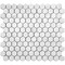 Apollo Tile White 12x12 Bianco Carrara Marble Polished Floor and Wall Mosaic Tile 4.55 sqft/case, 5PK APLKB88G02PA - alternate 3