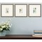 Homeroots Set Of Three Antique Botanical Gold Framed Print Wall Art, 3PK 525894 - alternate 2