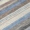 Homeroots 8' Denim Blue Beige And Taupe Round Striped Washable Indoor Outdoor Area Rug 618258 - alternate 3