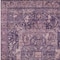 Homeroots 9' X 12' Eggplant Medallion Washable Indoor Outdoor Area Rug 608014 - alternate 4