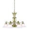 Vaxcel Standford 6L Antique Brass Chandelier with Down Light and Switch CH30307A - alternate 1