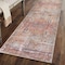 World Rug Gallery Transitional Distressed Machine Washable Non Slip Runner Rug 2 ft 6 in x 6 ft Multi 6030MULTI26X6 - alternate 1