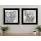 Homeroots Set Of Two Elephant I and II 2 Black Framed Print Wall Art, 2PK 407246 - alternate 2