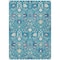 Homeroots 9' X 12' Teal Blue Purple And Ivory Oriental Washable Indoor Outdoor Area Rug 598080 - alternate 2
